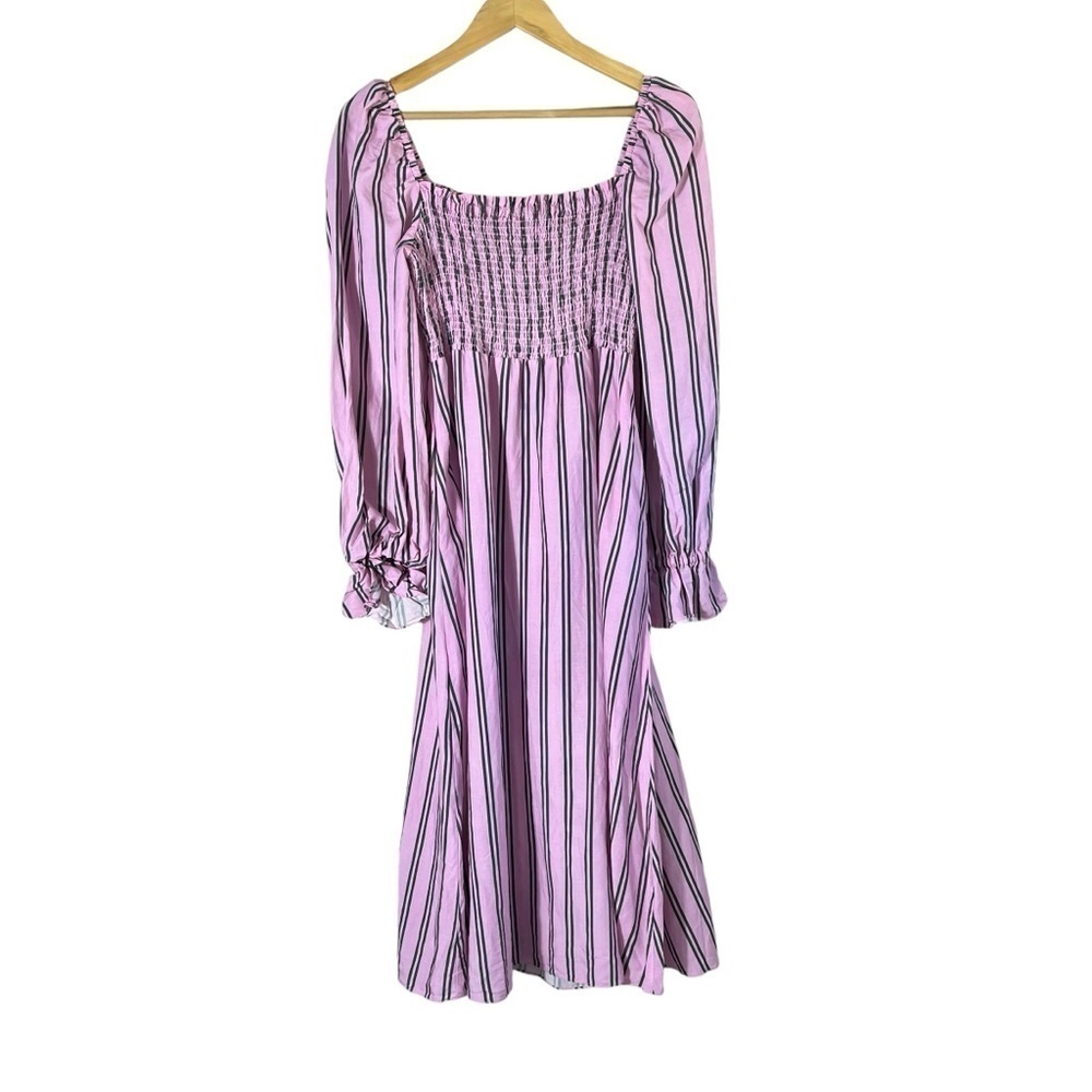 KITRI Jolene Palm Springs Stripe Midi Dress - Picture 4 of 11